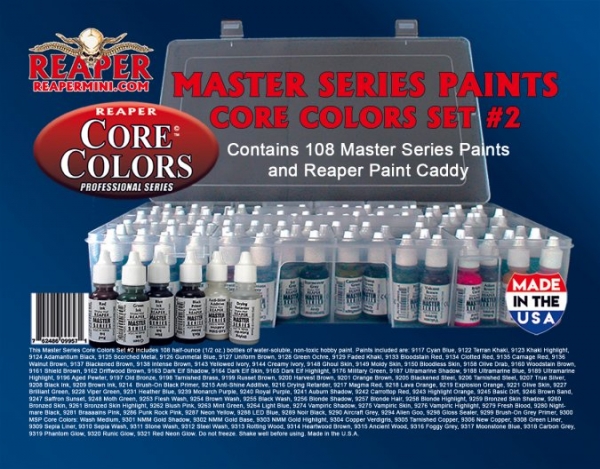 Paint Sets: Master Series Core Colors Set #2