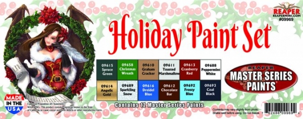 Paint Sets: Master Series Paints Holiday Paint Set