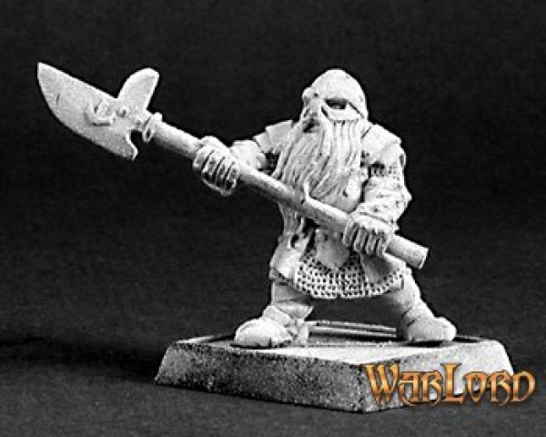 Warlord: Dwarf Halberdier