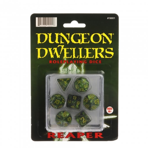 Pizza Dungeon Dice: Pizza Dungeon Dice: Dungeon Dwellers Dice Set