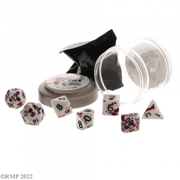 Pizza Dungeon Dice: Lucky  Dice - Blood Splatter