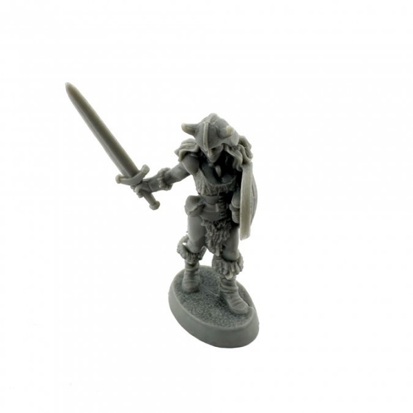 Bones Black: Jana Frostwind, Female Barbarian