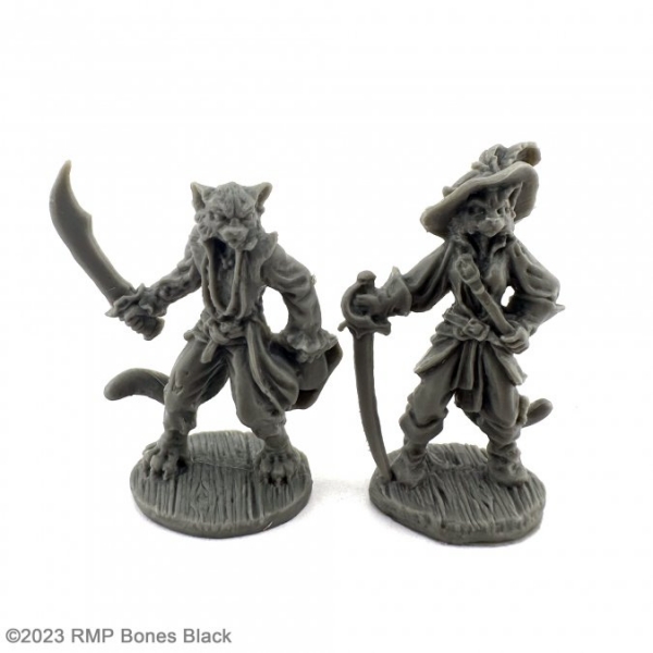 Bones Black: Catfolk Buccaneer and Duelist