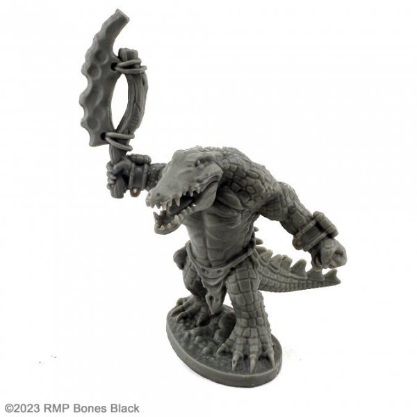 Bones Black: Gatorman w/ Large Axe