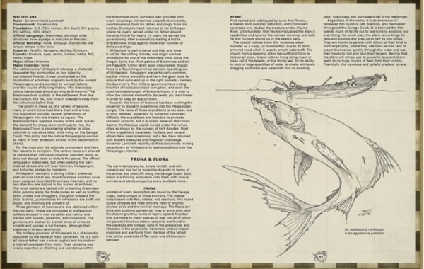 Accessories: Landlubber's Guide to the Savage Coast