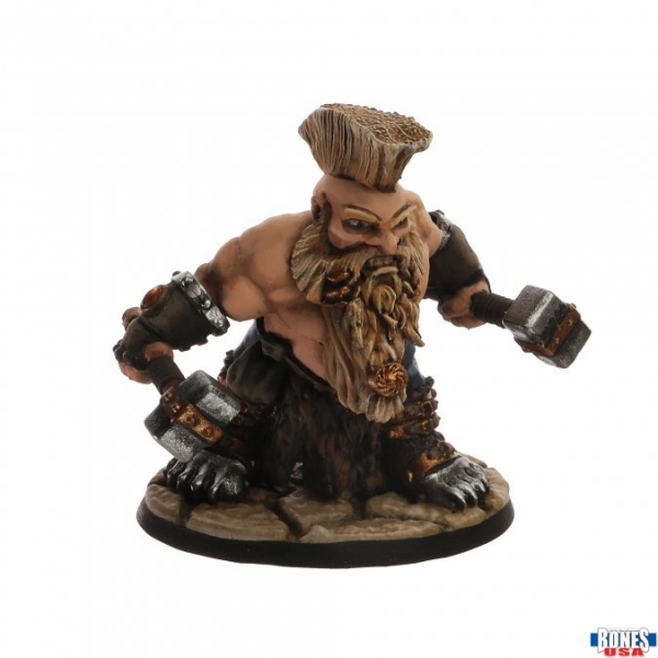 Bones USA Reaper Legends: Dorn Ironspike, Dwarf Warrior