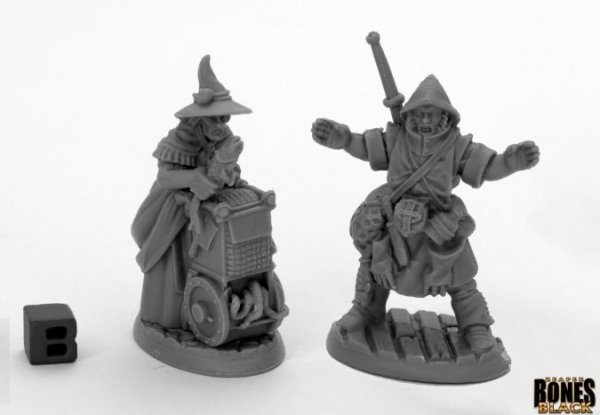 Bones Black: Dreadmere Townsfolk: Fishmongers (2)