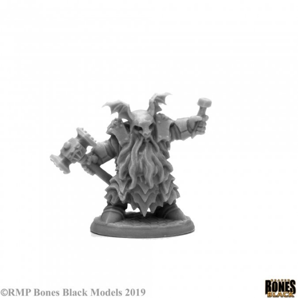 Bones Black: Dark Dwarf Irontongue Priest #2