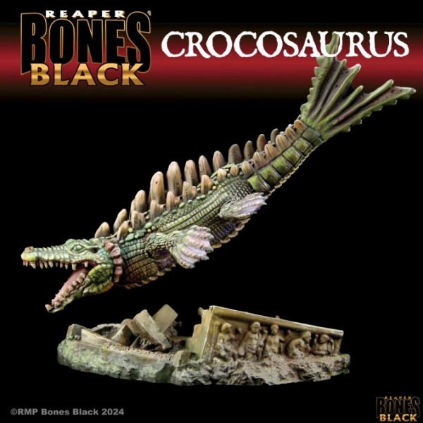 Bones Black: Crocosaurus (Crocodile-Dragon)