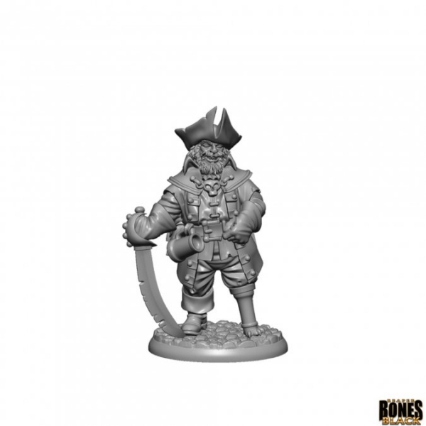 Bones Black: Ghost Pirate Captain