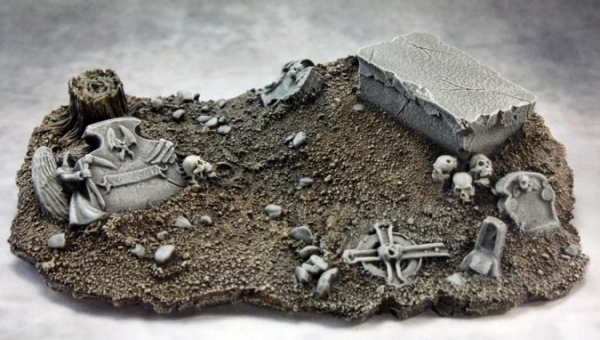 Bases: Graveyard Vignette Base (resin base)