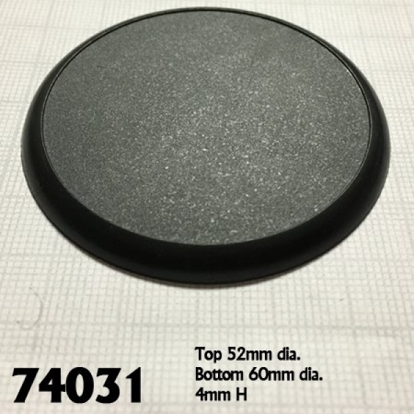 Accessories: 60mm Round Plastic Display Base (10)