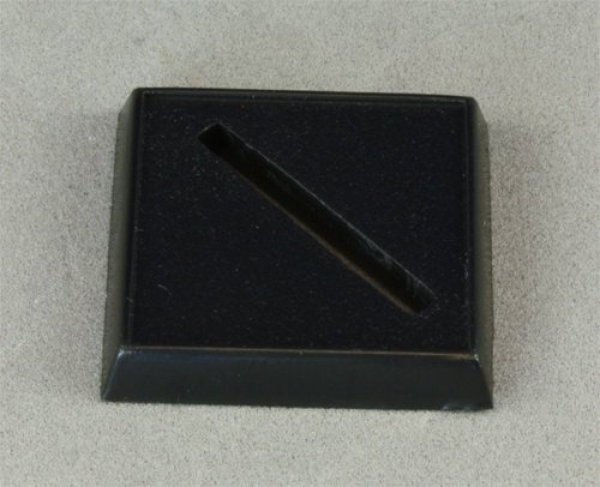Bases: Single 1inch Plastic Square Base