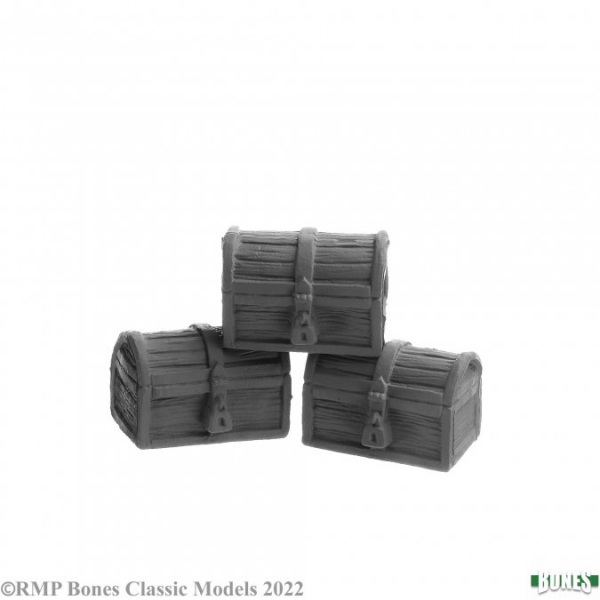 Bones Classic: Dungeon Decor: Wooden Chests (3)