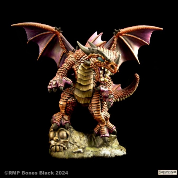 Bones Black: Pathfinder Red Dragon (Chibi)