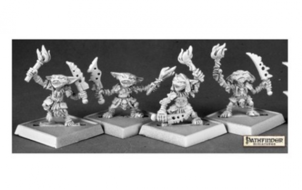 Pathfinder Bones: Pathfinder Goblin Pyros (4)