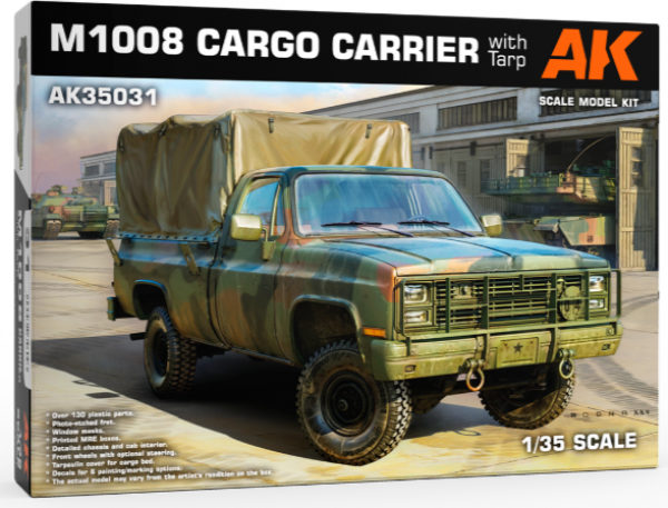 AK-Interactive: M1008 Troop Carrier with Tarp