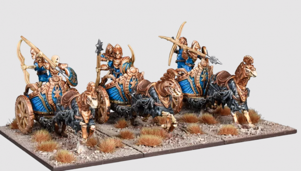 Kings of War: Empire of Dust Skeleton Revenant Chariots