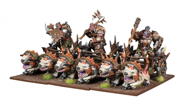 Kings of War: Ogre Chariots Regiment