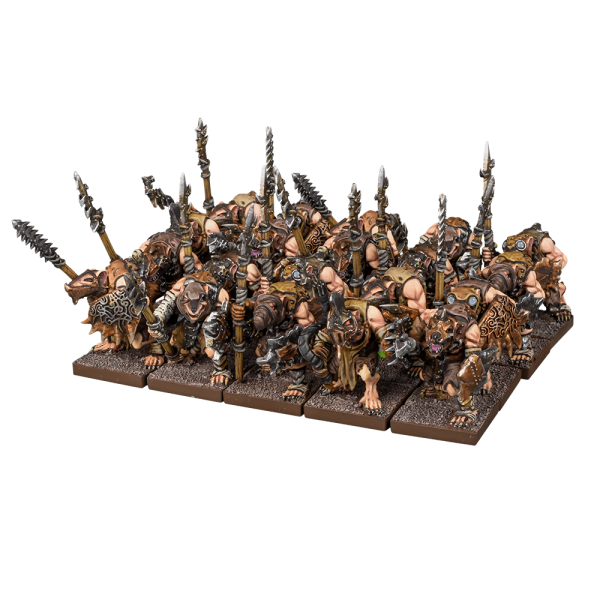 Kings of War: Ratkin Warriors / Spear Warriors