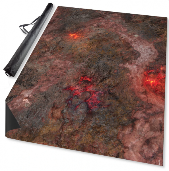 Gaming Mat – 60″ x 44″ Neoprene ‘Hellscape’ – 40k Compatible