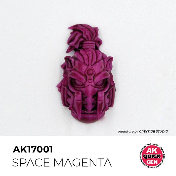 AK-Interactive: Quick Gen Acrylic Contrast - Space Magenta 18 ml