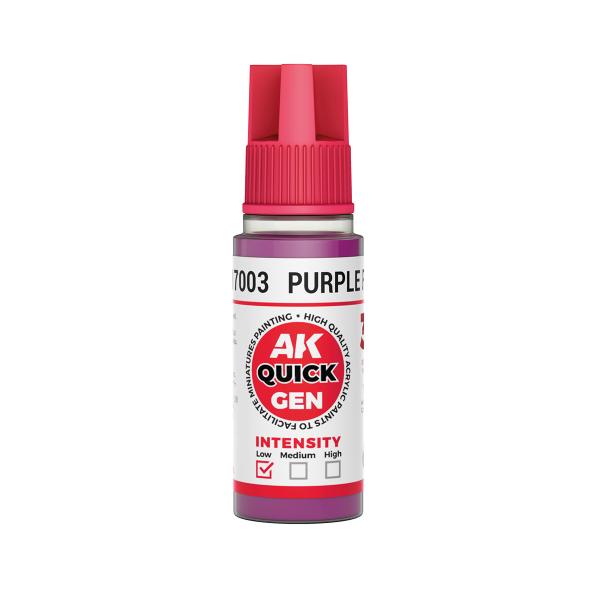 AK-Interactive: Quick Gen Acrylic Contrast - Purple Flesh 18 ml