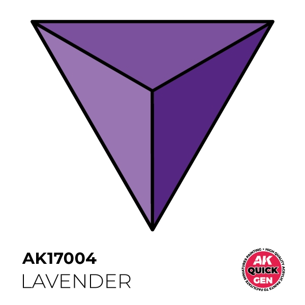 AK-Interactive: Quick Gen Acrylic Contrast - Lavender 18 ml