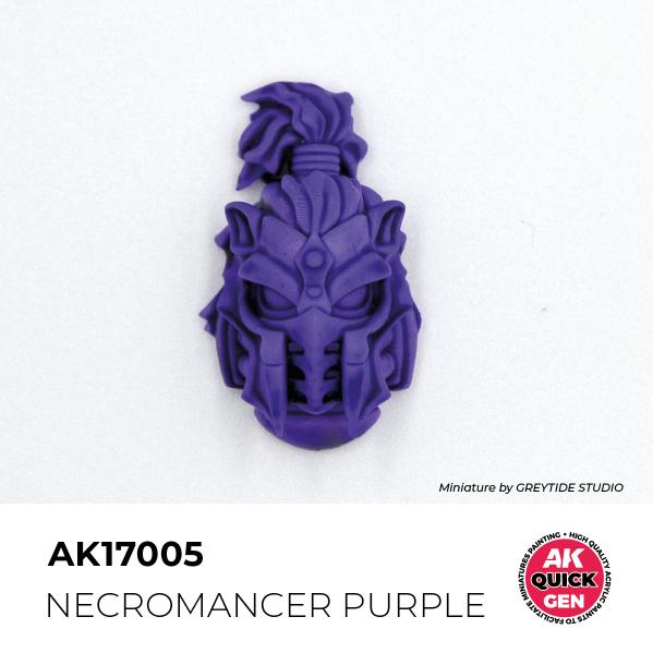 AK-Interactive: Quick Gen Acrylic Contrast - Necromancer Purple 18 ml