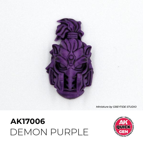 AK-Interactive: Quick Gen Acrylic Contrast - Demon Purple 18 ml
