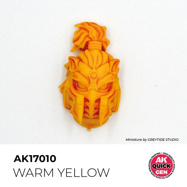 AK-Interactive: Quick Gen Acrylic Contrast - Warm Yellow 18 ml