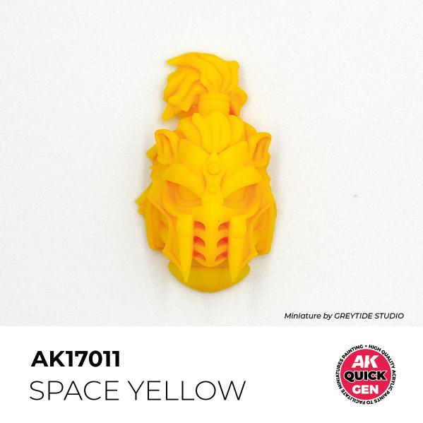 AK-Interactive: Quick Gen Acrylic Contrast - Space Yellow 18 ml