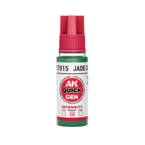 AK-Interactive: Quick Gen Acrylic Contrast - Jade Green 18 ml