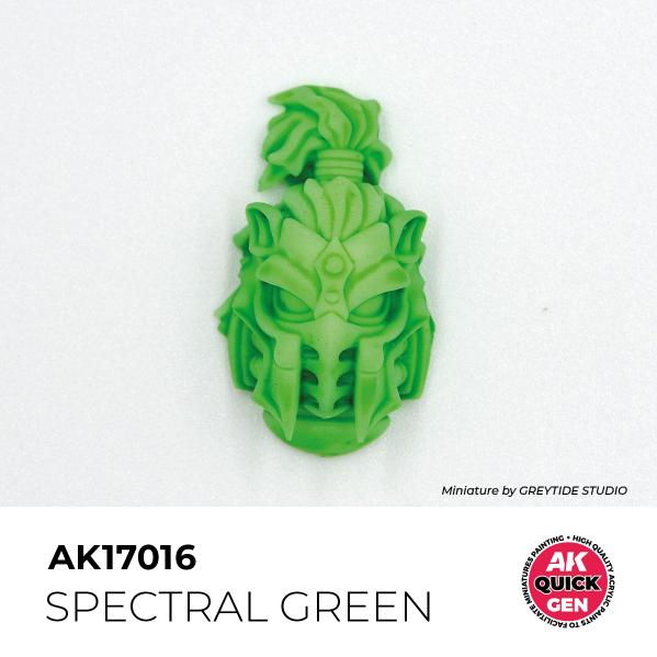 AK-Interactive: Quick Gen Acrylic Contrast - Spectral Green 18 ml