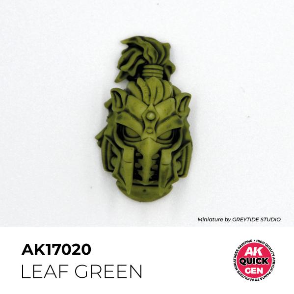 AK-Interactive: Quick Gen Acrylic Contrast - Leaf Green 18 ml