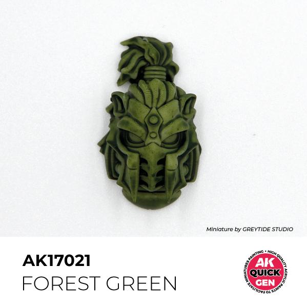 AK-Interactive: Quick Gen Acrylic Contrast - Forest Green 18 ml