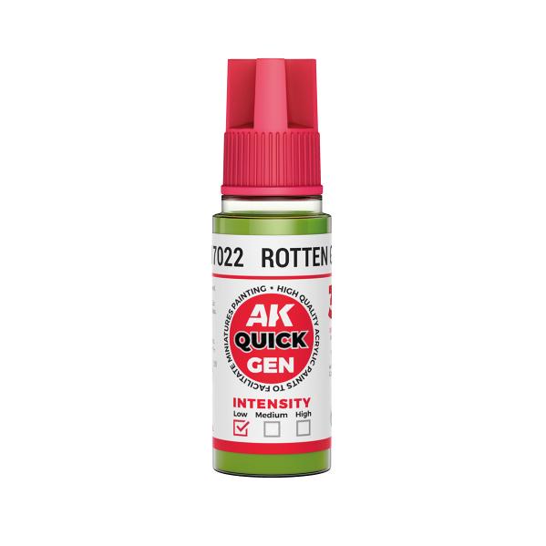 AK-Interactive: Quick Gen Acrylic Contrast - Rotten Green 18 ml