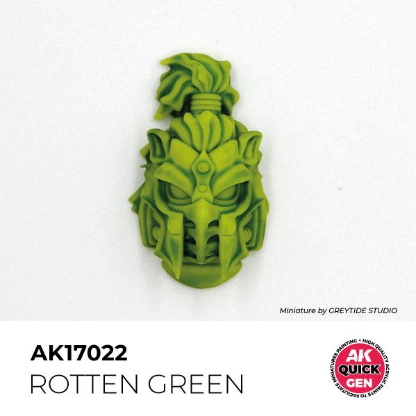 AK-Interactive: Quick Gen Acrylic Contrast - Rotten Green 18 ml