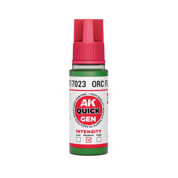 AK-Interactive: Quick Gen Acrylic Contrast - Orc Flesh 18 ml
