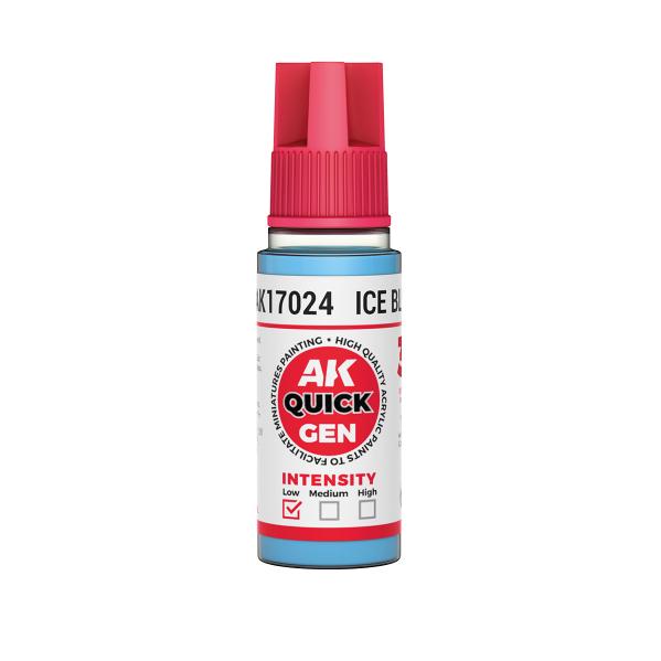 AK-Interactive: Quick Gen Acrylic Contrast - Ice Blue 18 ml