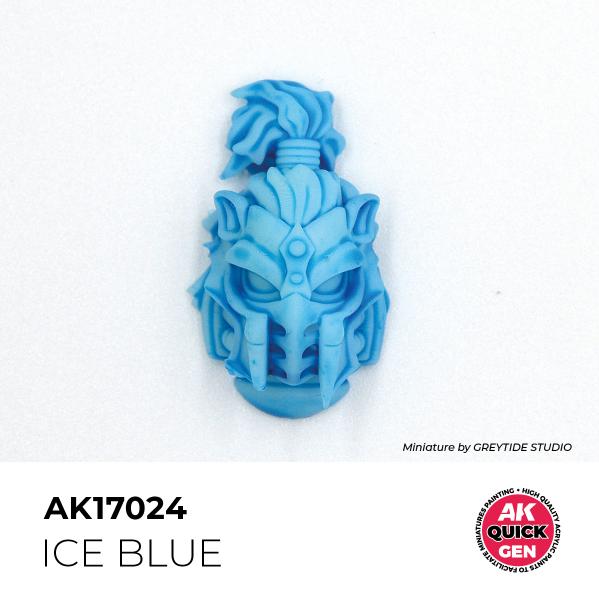 AK-Interactive: Quick Gen Acrylic Contrast - Ice Blue 18 ml