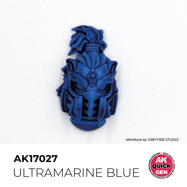 AK-Interactive: Quick Gen Acrylic Contrast - Ultramarine Blue 18 ml