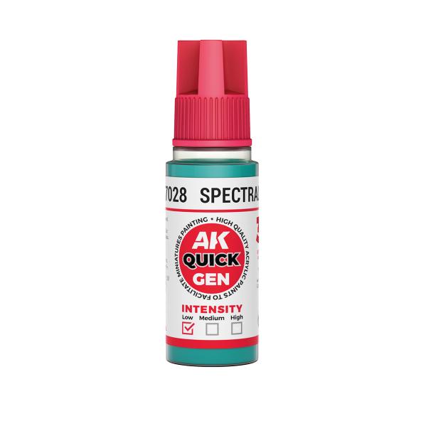 AK-Interactive: Quick Gen Acrylic Contrast - Spectral Blue 18 ml