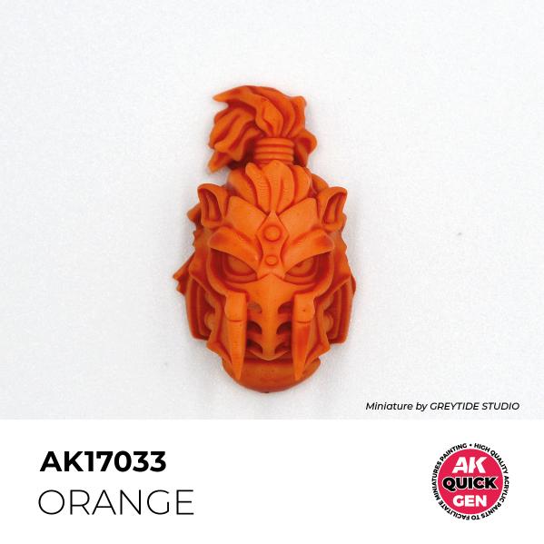 AK-Interactive: Quick Gen Acrylic Contrast - Orange 18 ml