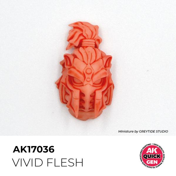 AK-Interactive: Quick Gen Acrylic Contrast - Vivid Flesh 18 ml