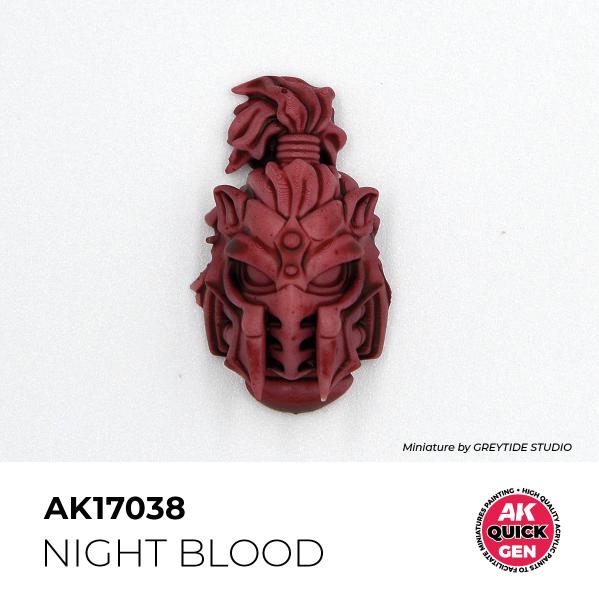 AK-Interactive: Quick Gen Acrylic Contrast - Night Blood 18 ml