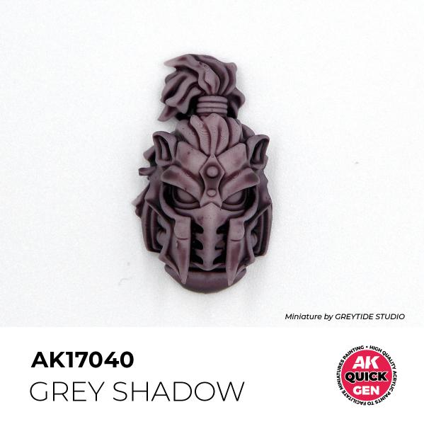 AK-Interactive: Quick Gen Acrylic Contrast - Grey Shadow 18 ml