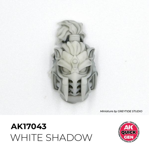 AK-Interactive: Quick Gen Acrylic Contrast - White Shadow 18 ml