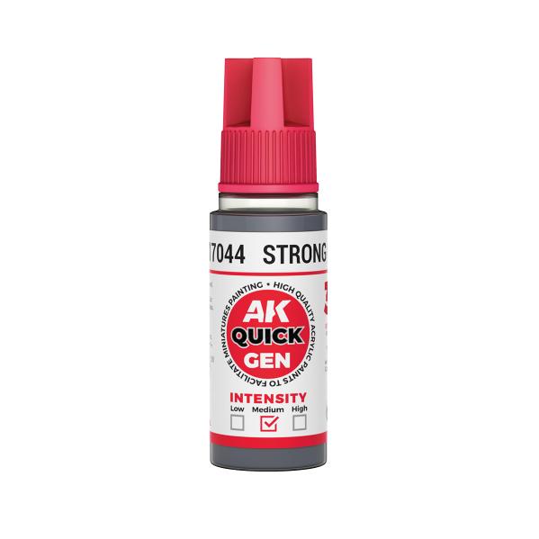 AK-Interactive: Quick Gen Acrylic Contrast - Strong Grey 18 ml