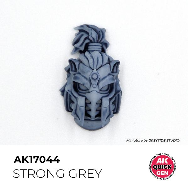 AK-Interactive: Quick Gen Acrylic Contrast - Strong Grey 18 ml
